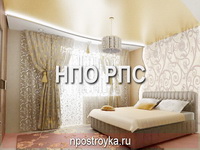 Сатиновые натяжные потолки фото